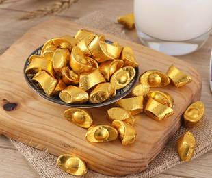 12 Gold Ingot Chocolates, Arts & Crafts, Chinese New Year