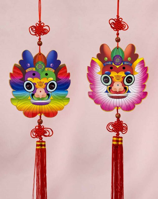 Wooden Dragon Hanging | Arts &amp; Crafts | Chinese New Year | New Year