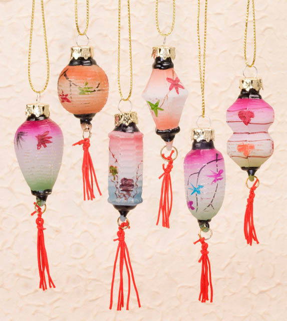 Minature Chinese Lantern Ornaments | Home Décor | Christmas | Ornaments