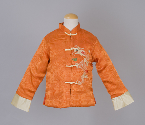 Chinese padded silk jacket on sale