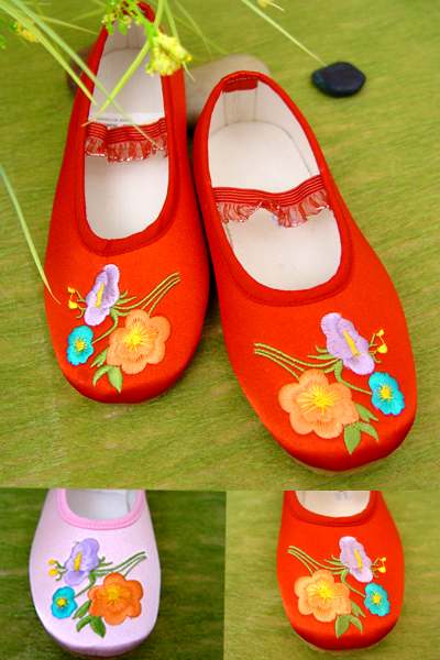 Mary Janes Shoes on Embroidered Mary Jane Shoes   Chinese Accessories   Kids   Shoes