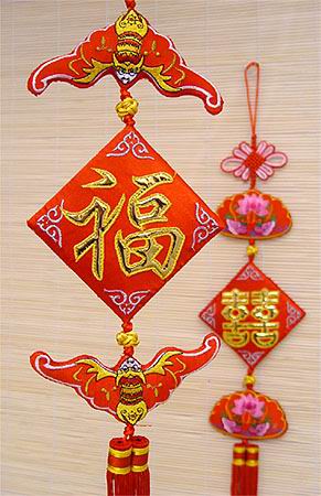  Embroidery  Wall  Hangings  Arts Crafts Chinese New 