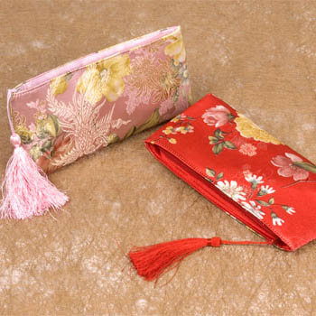 Peony Cosmetic Purse | Chinese Accessories | Women | Wallets & Pouches