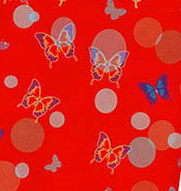 butterfly wrapping paper