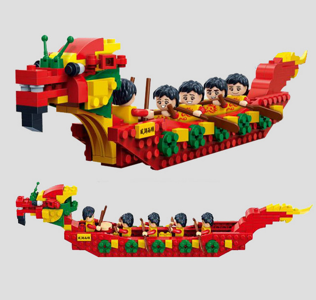 harmonisk petroleum egetræ Lego-Compatible Dragon Boat | Toys | Board & Other Games | ISBN 6592