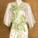 Silk Peony Robe | Chinese Apparel | Robes