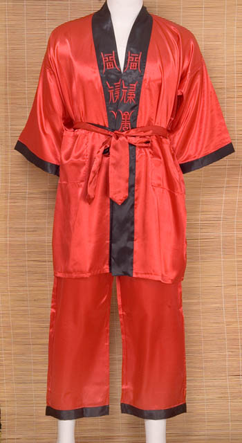 Silk Robe with Pant | Chinese Apparel | Robes