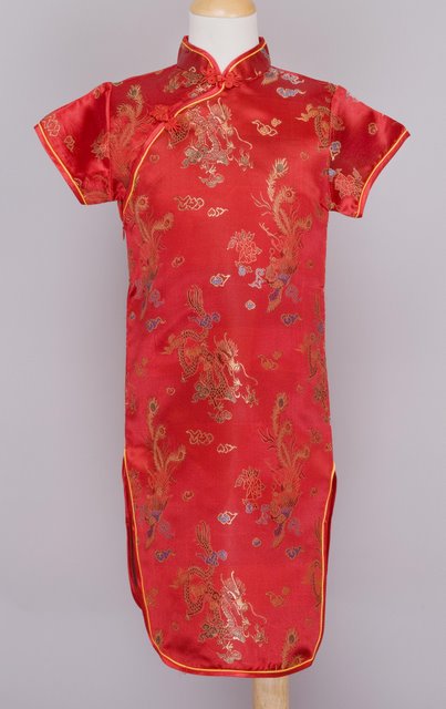 Dragon-Phoenix Mandarin Dress | Chinese Apparel | Kids ...