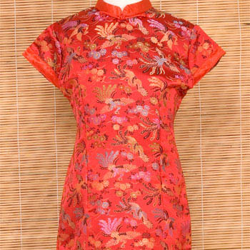Phoenix Mandarin Dress | Chinese Apparel | Kids | Dresses & Skirts