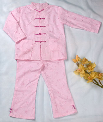 Mandarin style on sale pajamas cotton